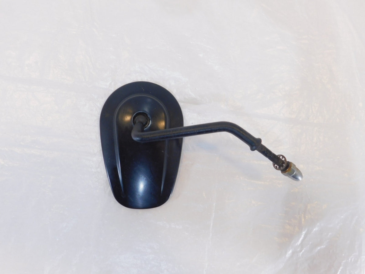 Harley Davidson FXR & Softail & Dyna & Sportster Black Right Rear View Mirror - C3 Cycle