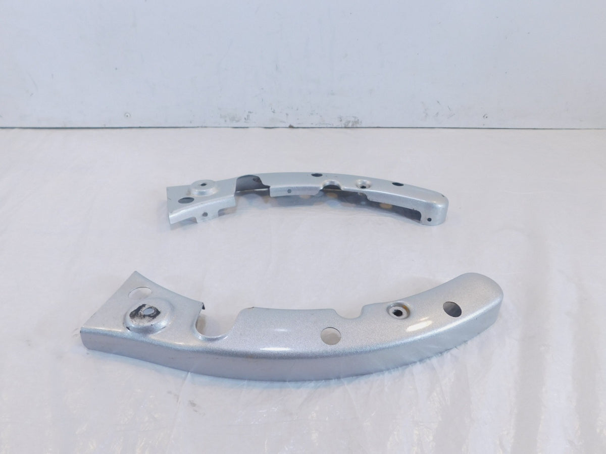 Harley Davidson Touring Road King Street Glide Silver Fender Frame Strut Covers - C3 Cycle