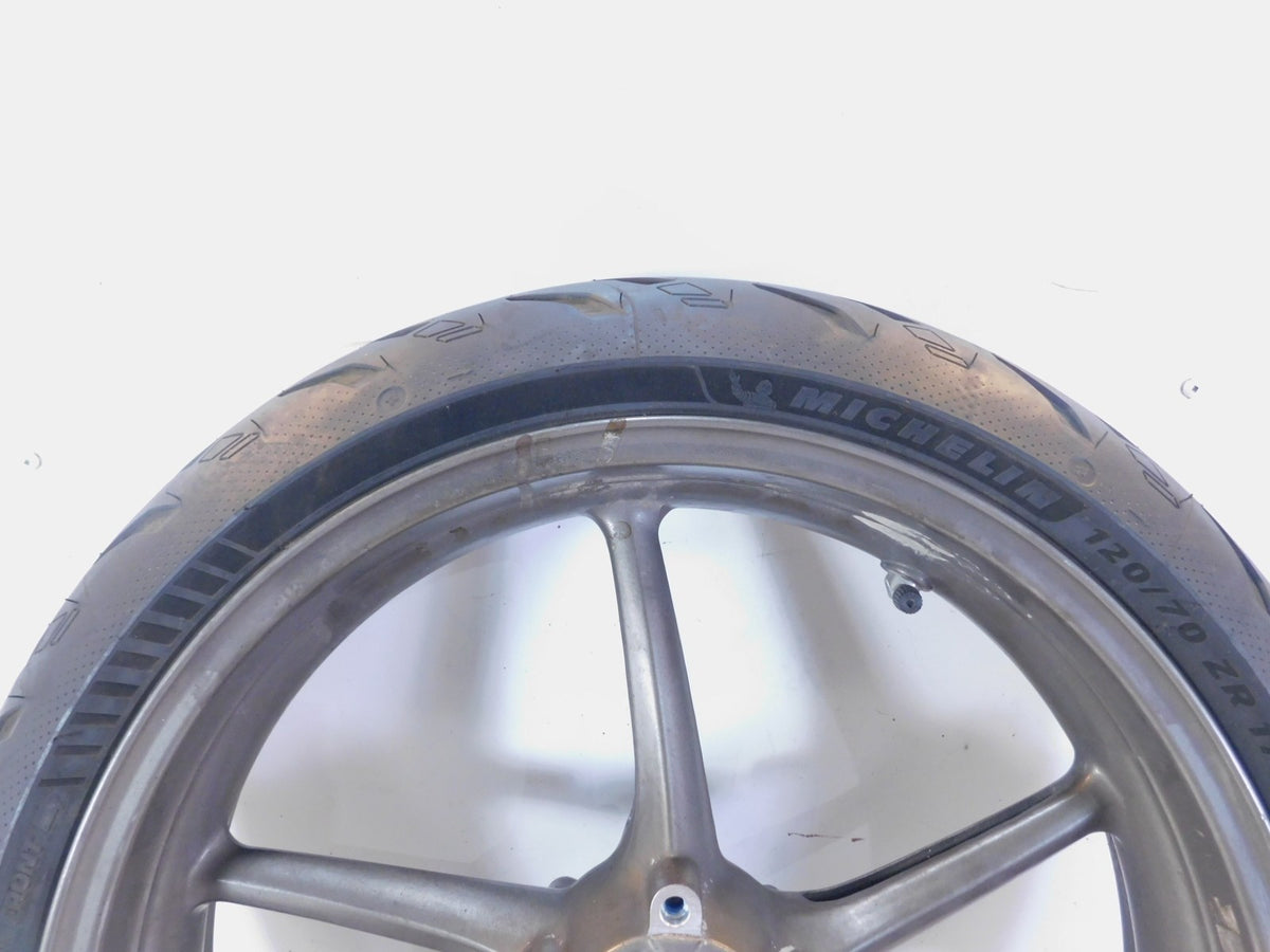 Triumph Street Triple 675 Daytona 675R SE Gray Graphite Cast Front Wheel Rim - C3 Cycle