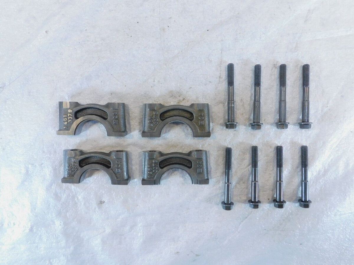 1986-95 BMW K75 K75C K75S K75RT Engine Crankshaft Bearing Bracket Clamps & Bolts - C3 Cycle