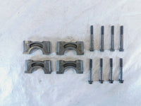 1986-95 BMW K75 K75C K75S K75RT Engine Crankshaft Bearing Bracket Clamps & Bolts - C3 Cycle