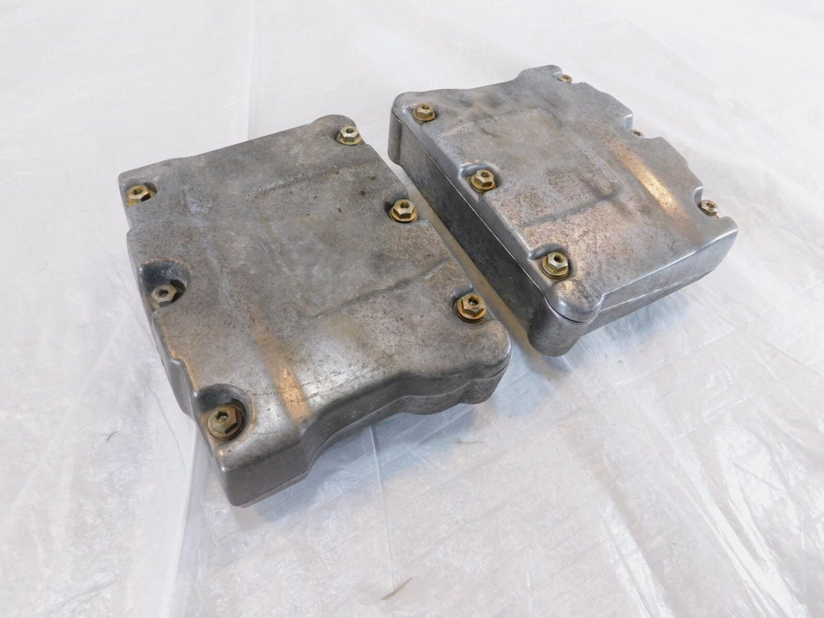 Harley Polished Twin Cam Touring Dyna Softail Cylinder Head Rocker Boxes & Arms - C3 Cycle