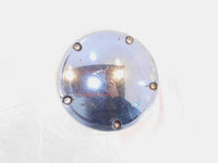 Harley Davidson Twin Cam Dyna Softail Left Engine Chrome Derby Clutch Cover - C3 Cycle