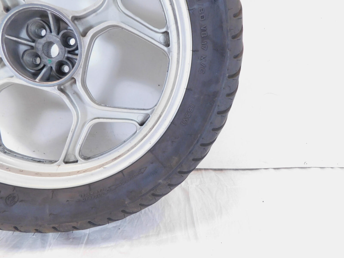 BMW K100 K100LT K100RS & K75 K75S K75RT K75T Silver Cast Rear Wheel Rim 2.75x17" - C3 Cycle