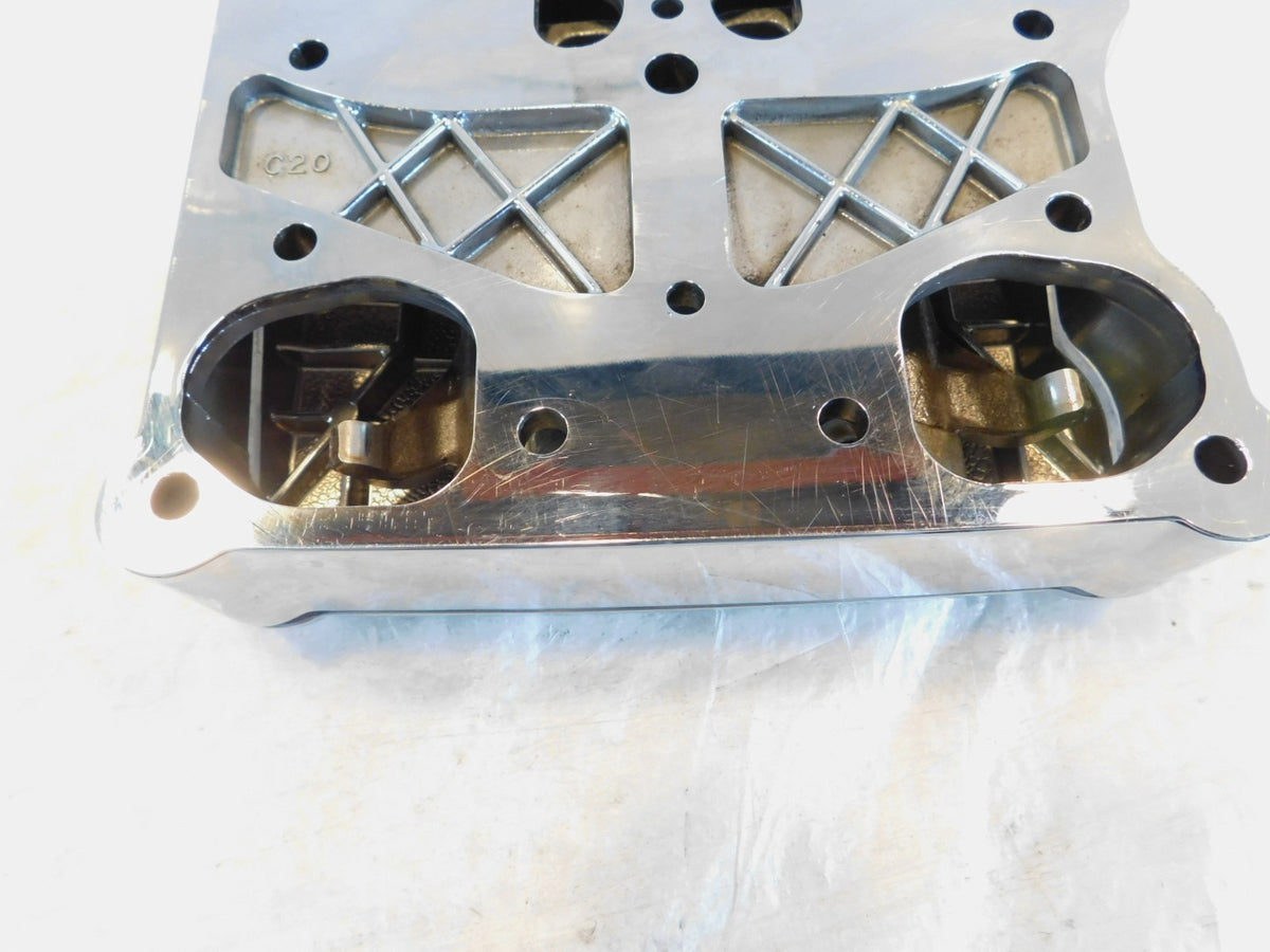 Harley Davidson Touring Dyna & Softail Chrome Cylinder Head Rocker Boxes - C3 Cycle