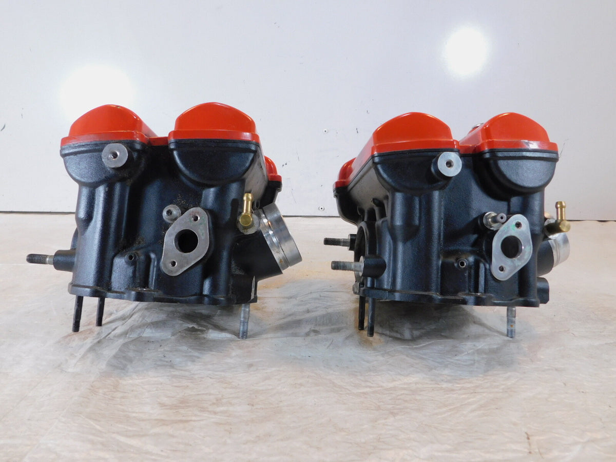 2019-2020 Aprilia SL900 Shiver 900 Engine Front/Rear Cylinder Heads w/ Valves - C3 Cycle
