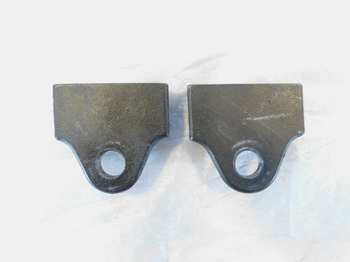 2003 2004 & 2005 Victory Vegas & Kingpin Black Front Engine Motor Mount Brackets - C3 Cycle
