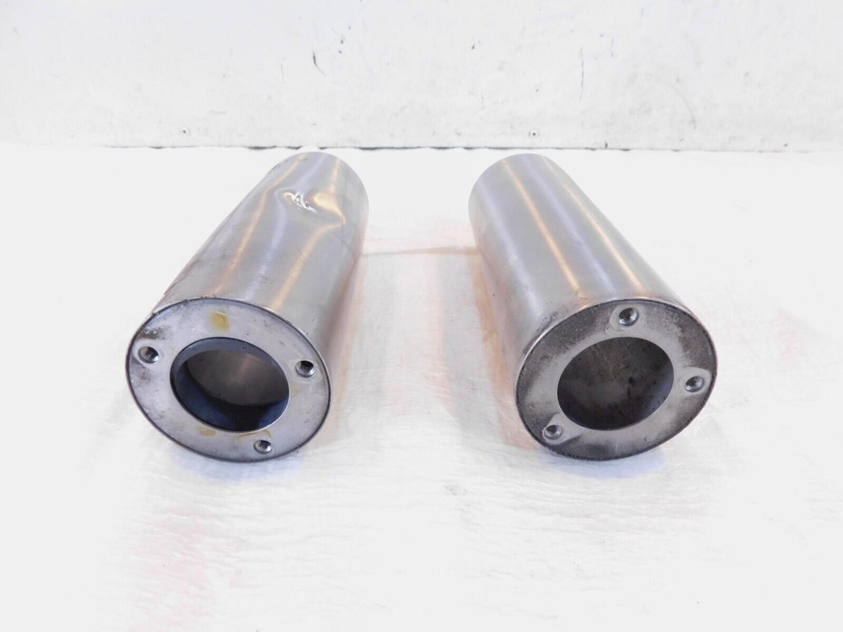 Yamaha V-Star 650 Classic Silverado XVS650 Lower Front Fork Cover Tube Tins - C3 Cycle