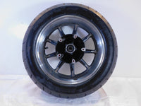 2009 Kawasaki Vulcan 1700 Nomad Voyager VN1700 Silver Rear Wheel Rim & Tire - C3 Cycle