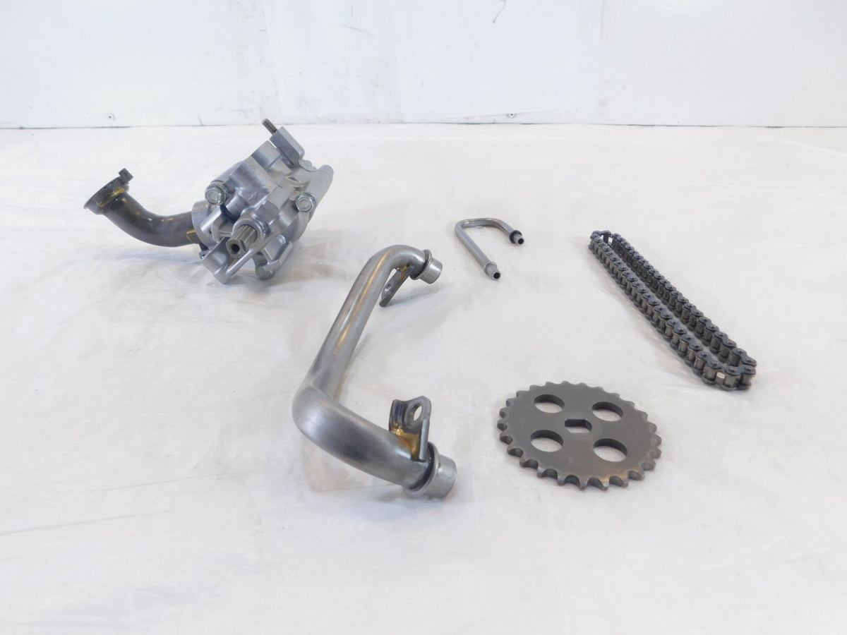 1995-2003 Honda VF750 VF750C Magna 750 Engine Motor Oil Pump Body Pipe & Chain - C3 Cycle
