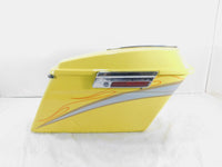 Harley Right Left Road King Street & Electra Glide CVO Sunrise Yellow Saddlebags - C3 Cycle