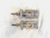 1995-1998 Buell S2 S2T Thunderbolt Swingarm Rear Fork Rear Wheel Axle Adjusters - C3 Cycle