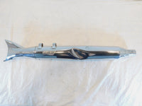 Harley Davidson Road King & Electra Glide Left Slip On Exhaust Pipe Muffler - C3 Cycle