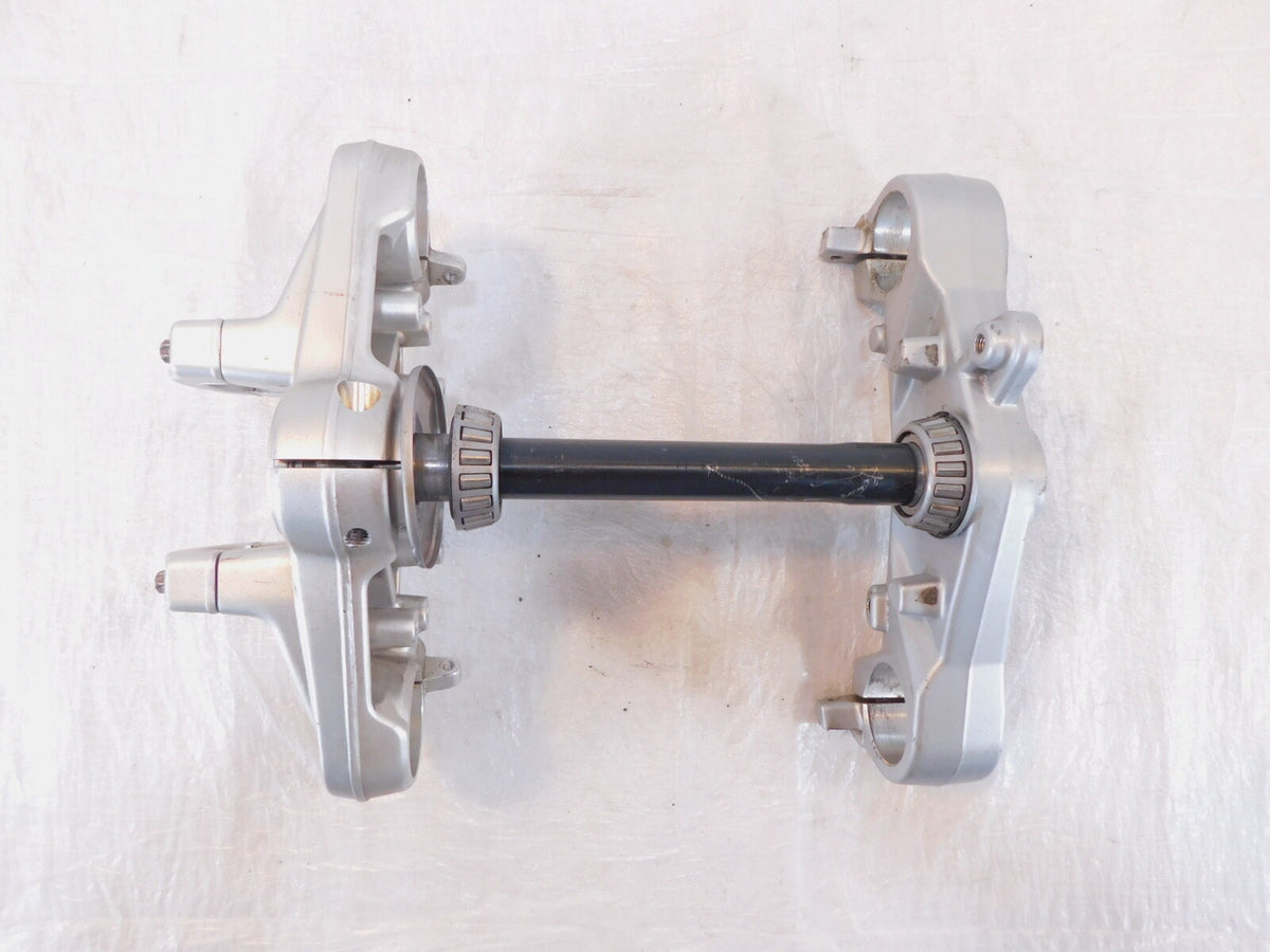 2009-2014 BMW F800R F800 R Silver Front Fork Steering Stem Triple Tree Bridge - C3 Cycle