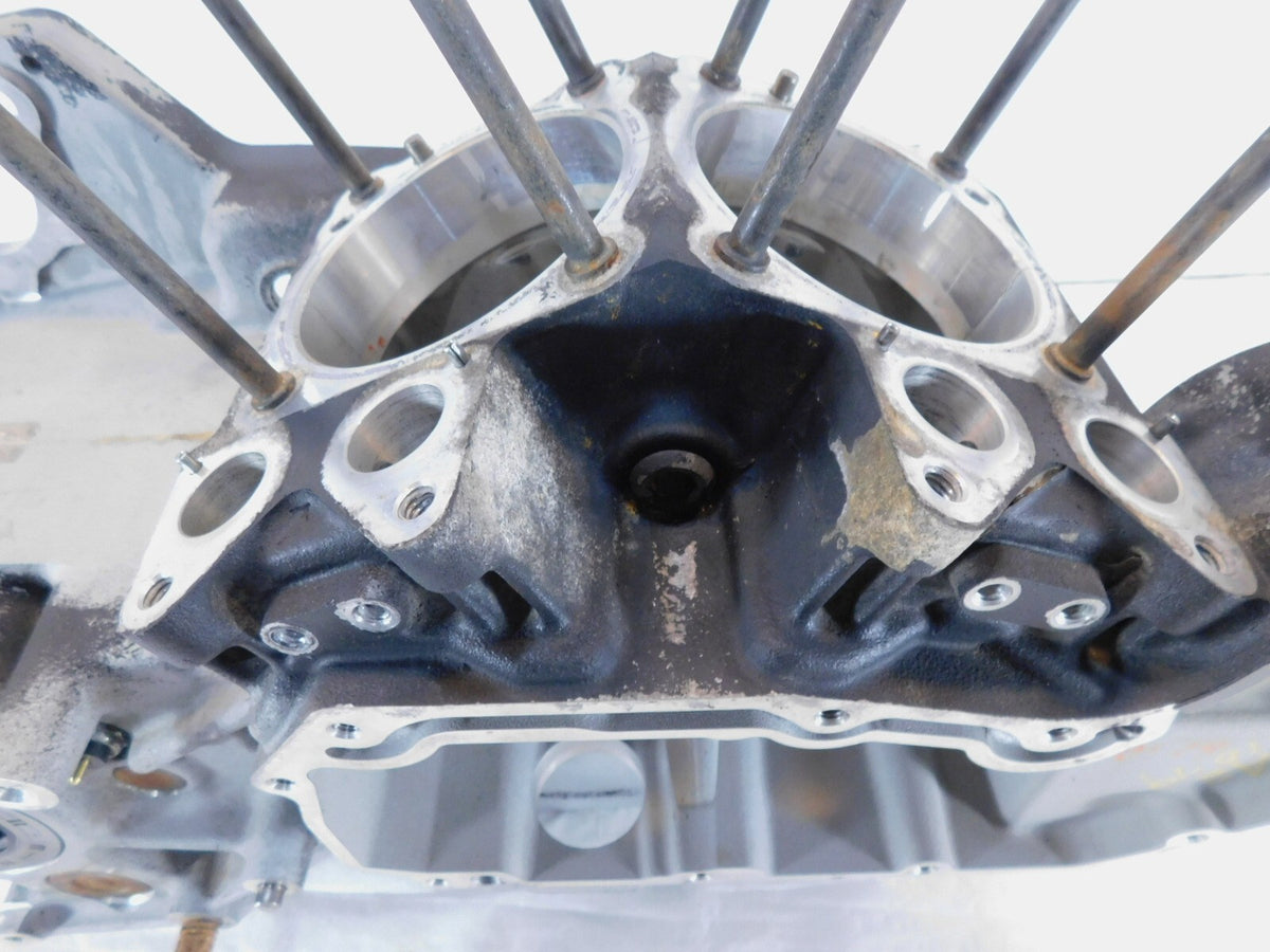 Harley Davidson Sportster 883 & 1200 Silver Crankcase Cases Engine Motor Block - C3 Cycle