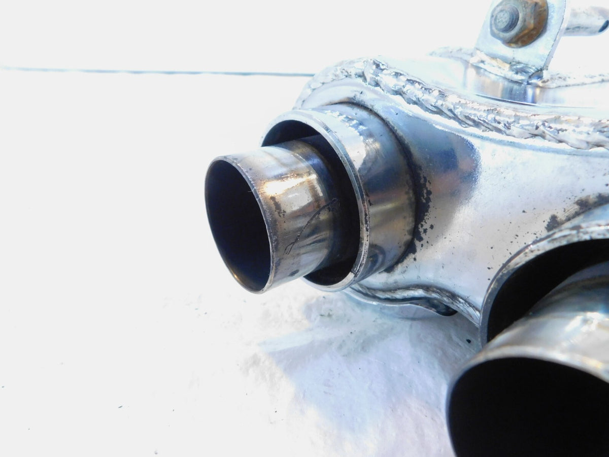 Harley Davidson V-Rod VRod VRSC VRSCA Chrome Exhaust Collector Auxiliary Volume - C3 Cycle