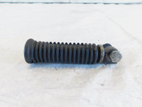 One Harley Touring FXR Dyna Sportster & Softail Black Rubber Footpeg Footrest - C3 Cycle