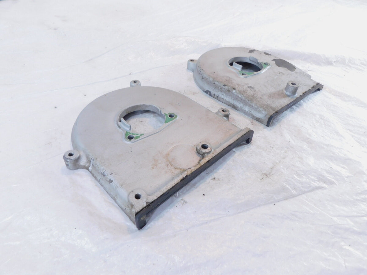 1988-2000 Honda GL1500 Goldwing Front Left/Right Timing Belt Cover Heat Shields - C3 Cycle