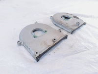 1988-2000 Honda GL1500 Goldwing Front Left/Right Timing Belt Cover Heat Shields - C3 Cycle