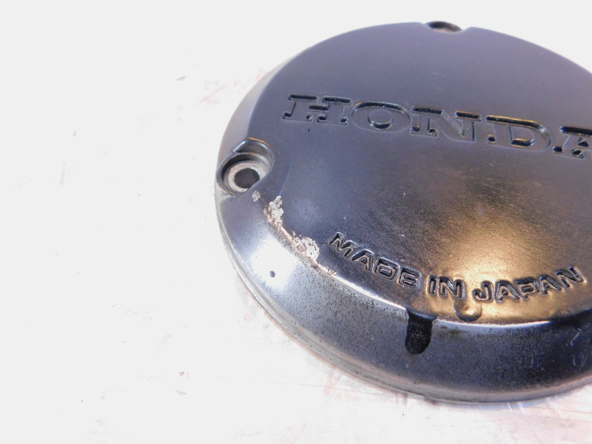 83-85 Honda CB650 CB650SC Nighthawk 650 Black Left Engine Motor Crankcase Cover - C3 Cycle