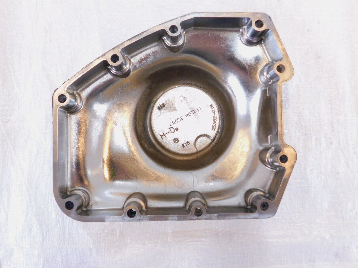Harley Davidson Twin Cam Softail & Dyna Black Right Engine Motor Cam Gear Cover - C3 Cycle