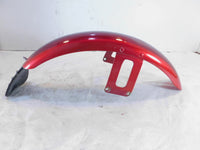 Harley Davidson Dyna Wide Glide Softail Red Front Wheel Cover Fender & Mud Guard - C3 Cycle