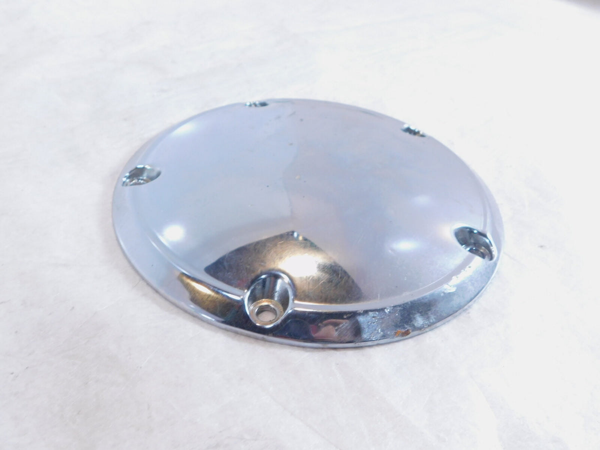 Harley Davidson Twin Cam Touring Dyna Softail Chrome Derby Clutch Cover 25415-99 - C3 Cycle
