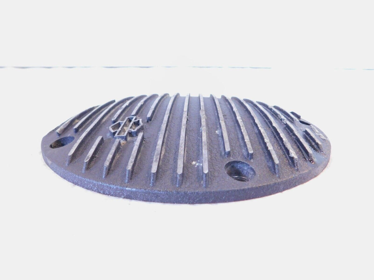 Harley Davidson Twin Cam Softail & Dyna Black Ribbed Left Derby Clutch Cover - C3 Cycle