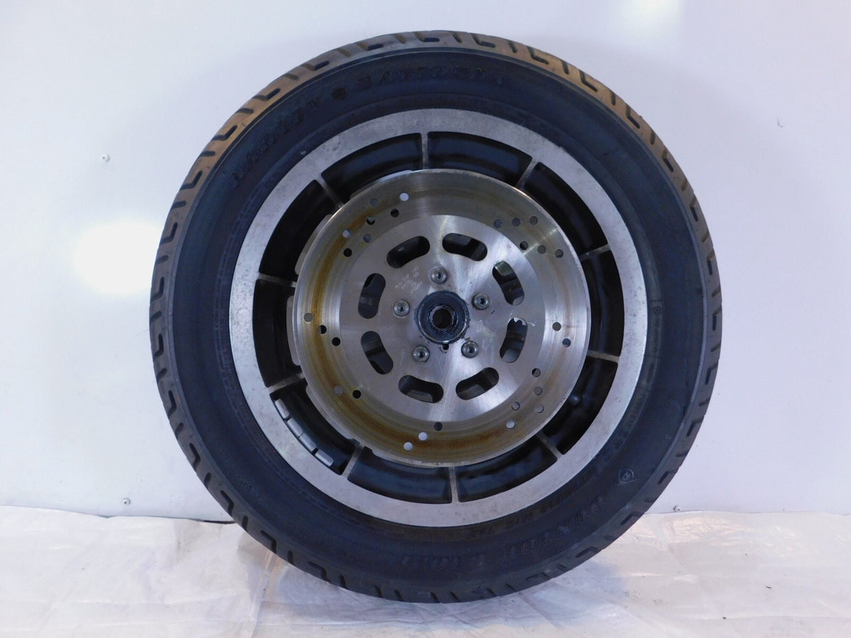 Harley Davidson EVO Tour Electra Glide Road King 10 Spoke Front Wheel Rim & Tire - C3 Cycle