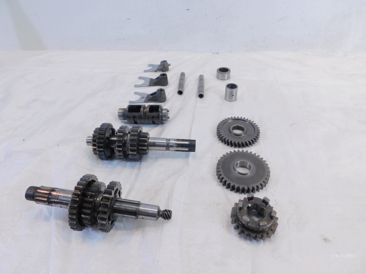 1986-1995 Suzuki Savage 650 LS650 Transmission Gears w/ Shifter Drum Cam & Forks - C3 Cycle