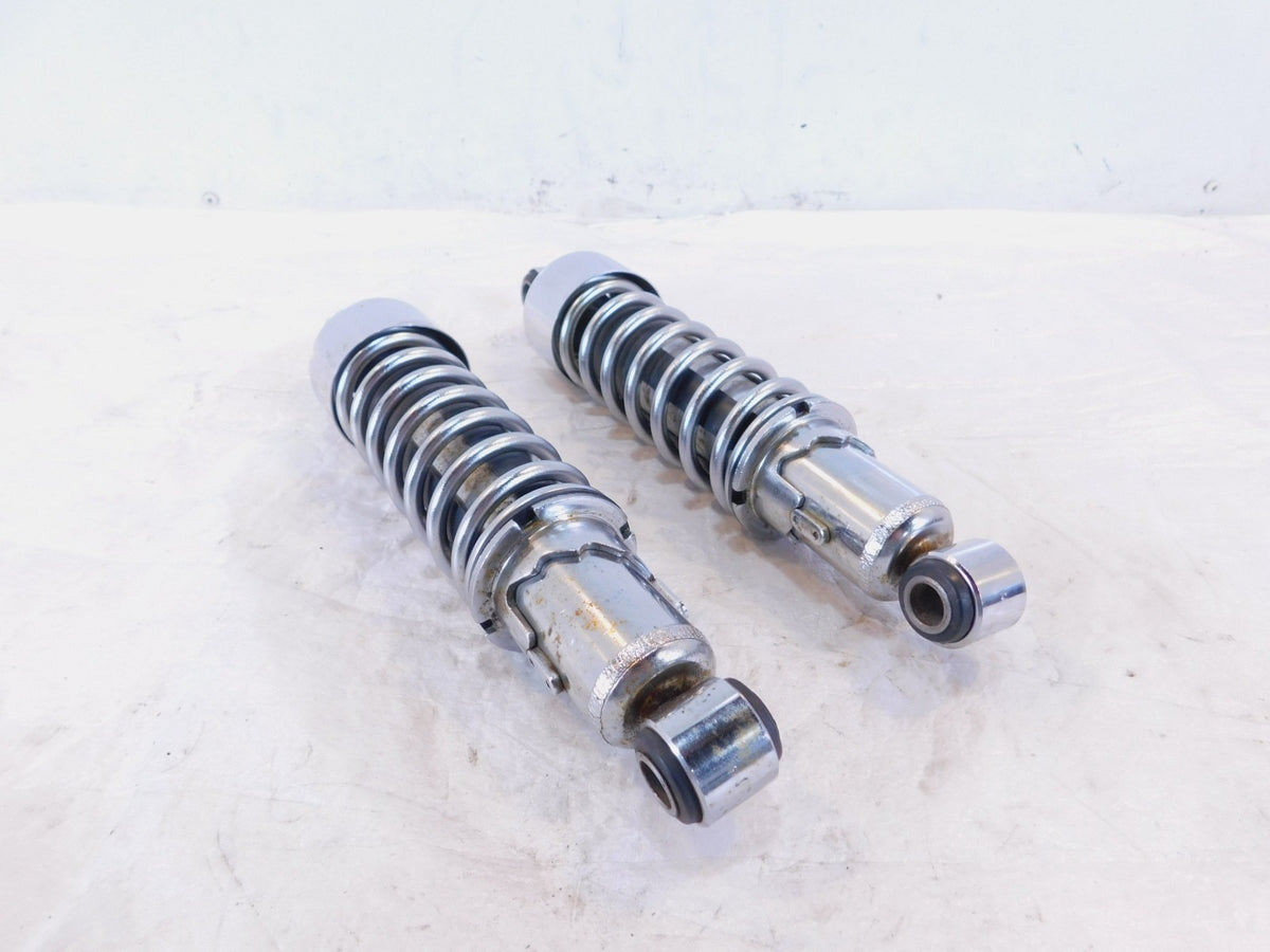 2007-2010 Harley Davidson Sportster 883 & 1200 Low Chrome Rear Shock Absorbers - C3 Cycle