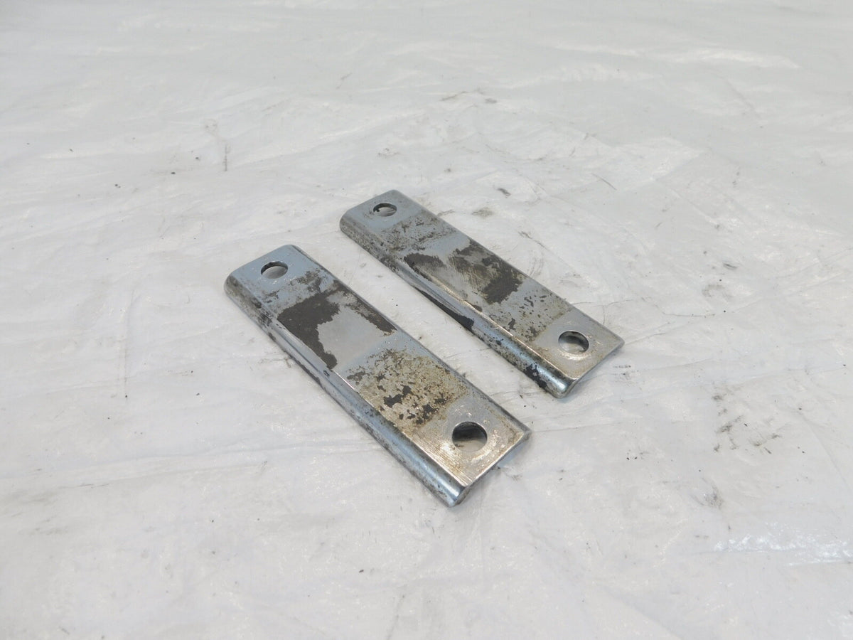 Pair Harley Davidson Touring Road King Electra Glide Muffler Mount Bracket Tabs