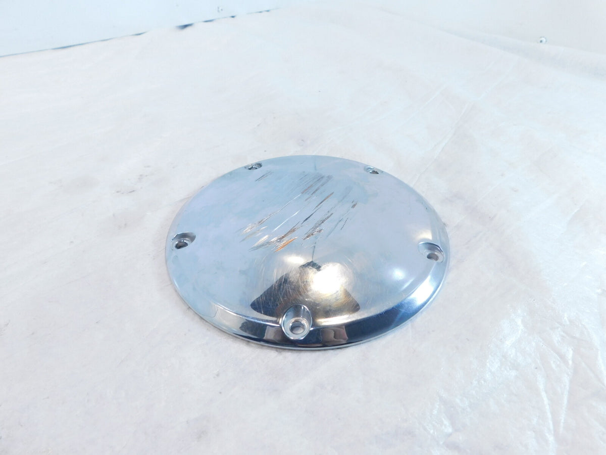 Harley Davidson Twin Cam Softail & Dyna Chrome Derby Clutch Cover 60769-06 - C3 Cycle
