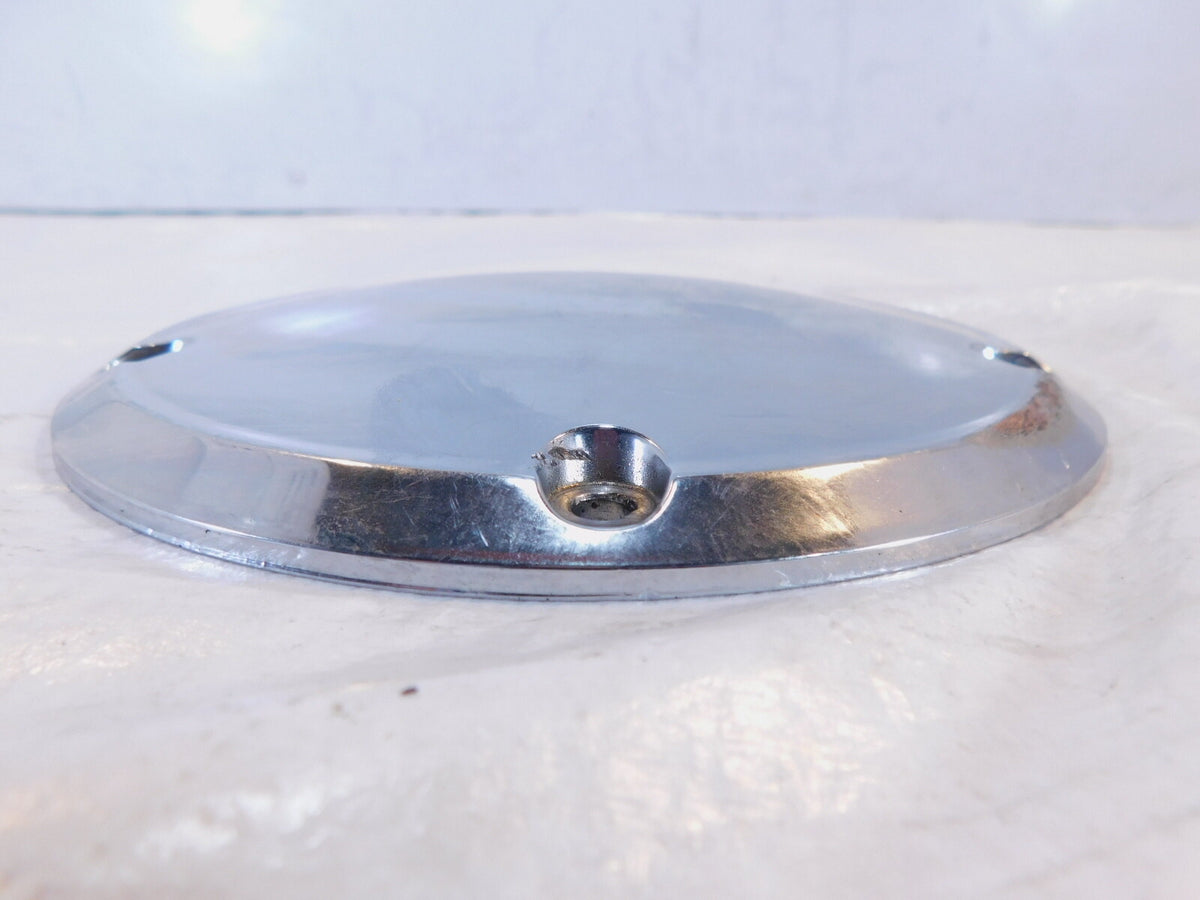 Harley Davidson Twin Cam Softail & Dyna Left Engine Chrome Derby Clutch Cover - C3 Cycle