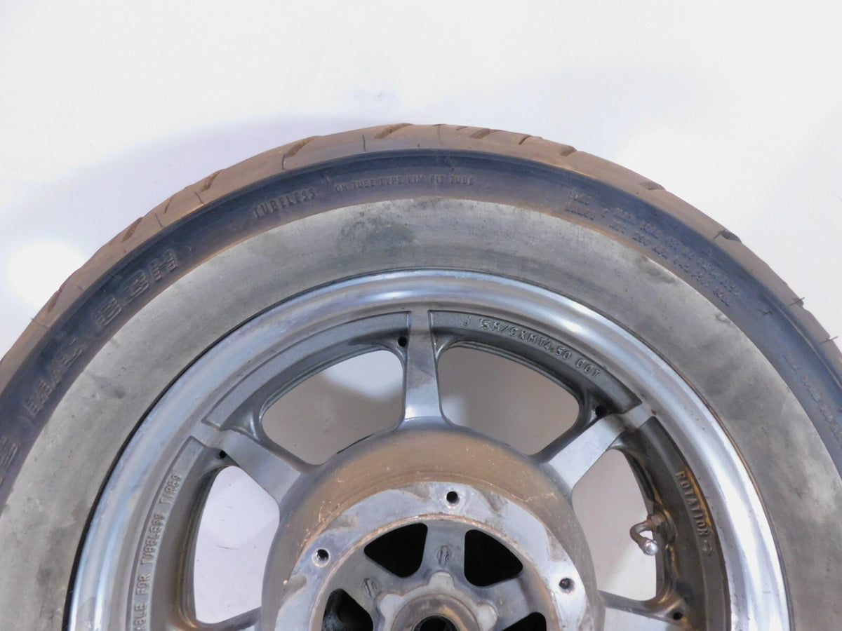 2003-2009 Yamaha VStar 1100 XVS1100 Classic Silverado Cast Rear Wheel Rim & Tire - C3 Cycle