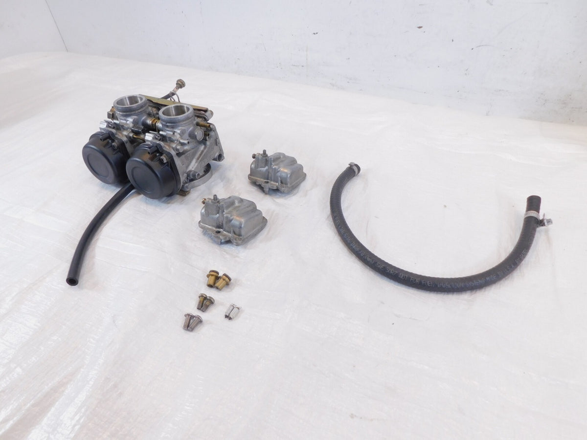 97-00 BMW F650 Funduro F650ST Mikuni Air Fuel Intake Carburetor Carb Rack Parts - C3 Cycle