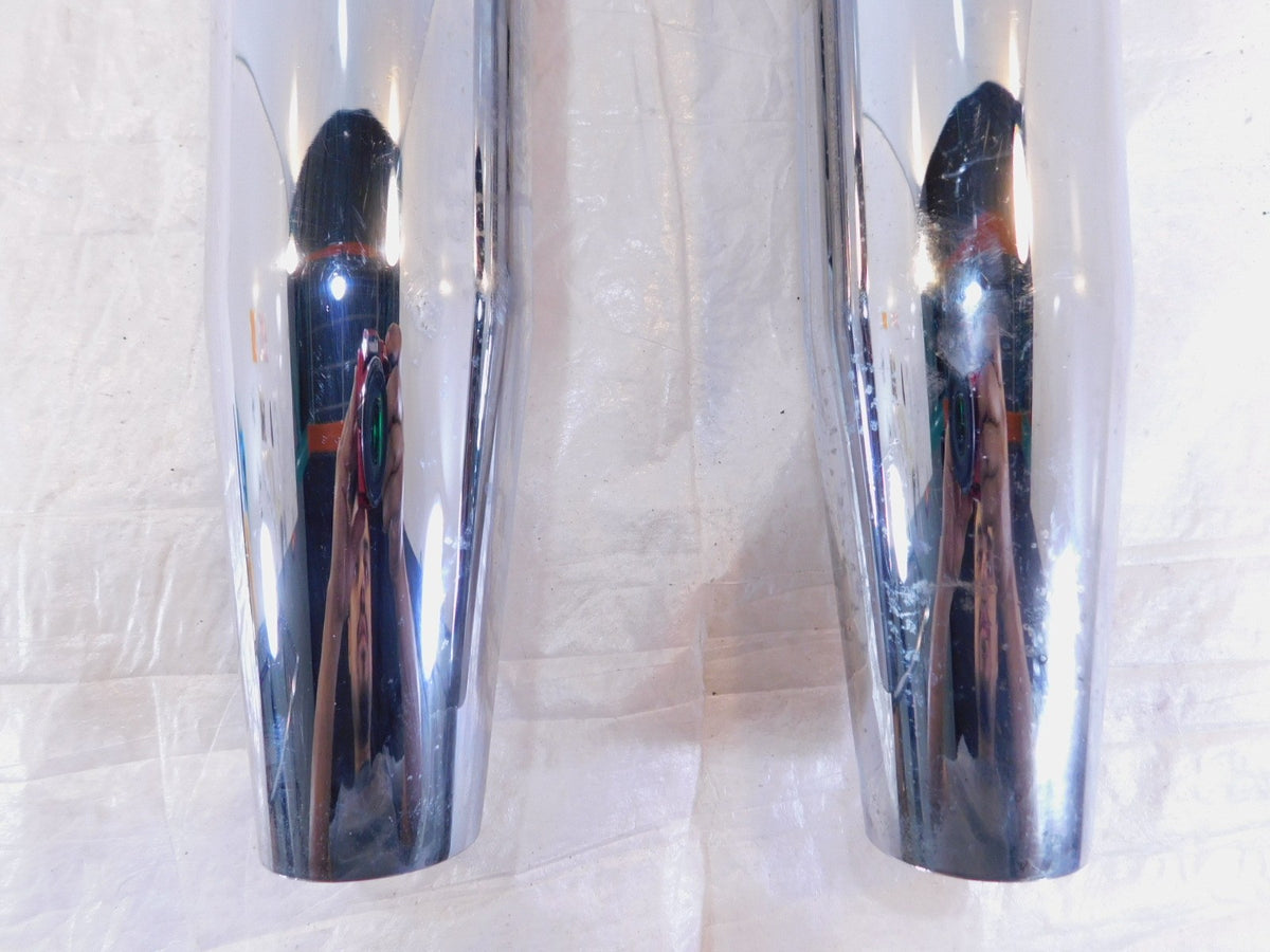 Harley Davidson Dyna Super Glide Low Rider Chrome Exhaust Header Pipe Mufflers - C3 Cycle