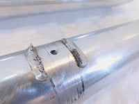 2002 & 2003 Indian Gilroy Scout Left & Right Front Polished Forks Shocks - BENT - C3 Cycle