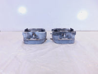 Harley Davidson Sportster 883 Hugger & Custom Silver Cylinder Heads w/ Valves - C3 Cycle