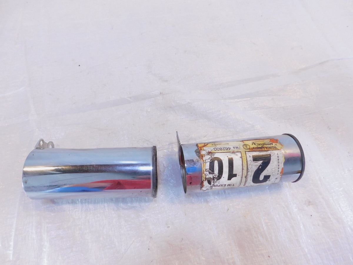 Honda VTX 1800 VTX1800C VTX1800F VTX1800N Dual Chrome Front Fork Upper Covers - C3 Cycle