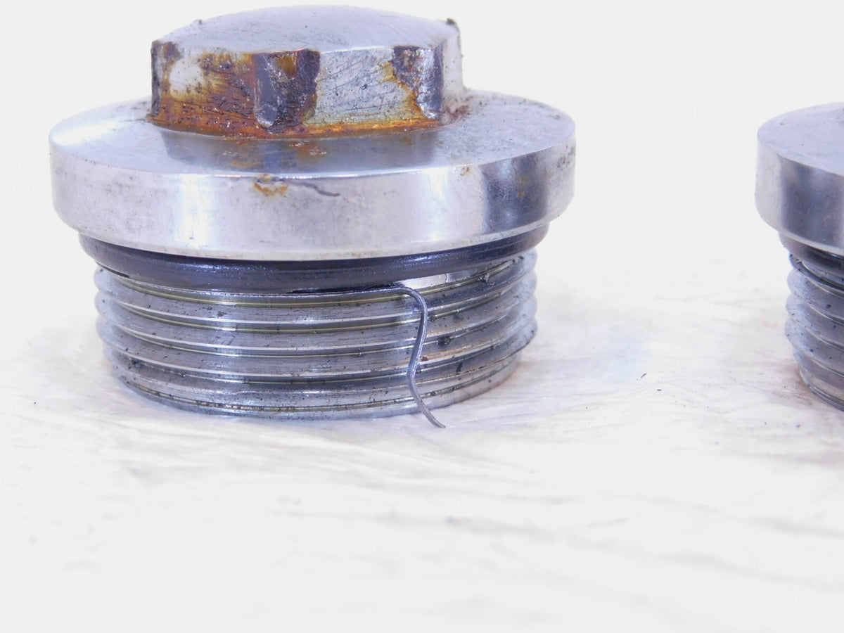 1977-1985 Harley Davidson Ironhead Sportster 1000 Primary Clutch Cover Plugs - C3 Cycle