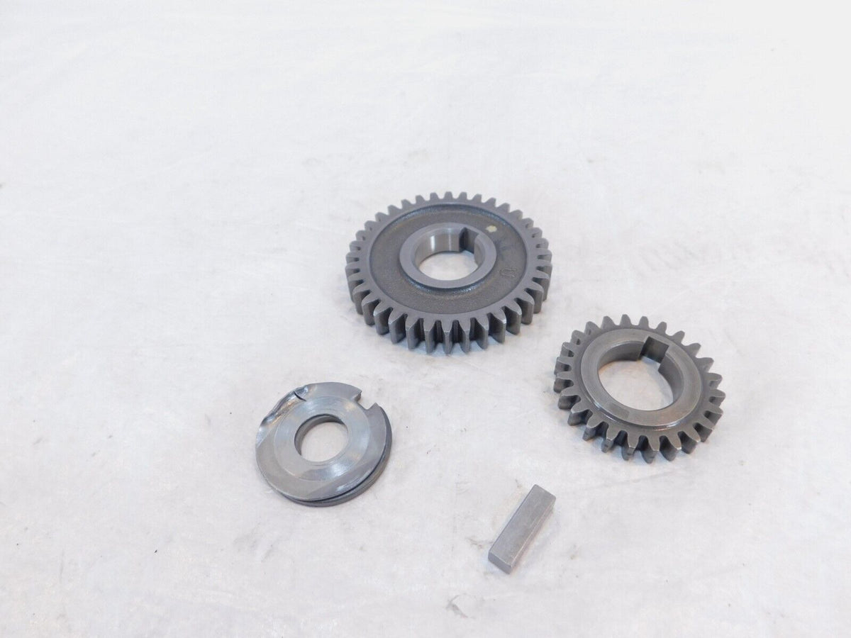 1983-2000 Yamaha XV500 Virago 535 XV535 Engine Crankshaft Oil Pump Primary Gears - C3 Cycle