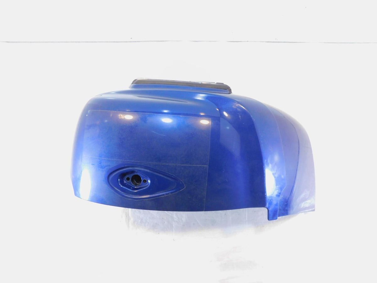 2013 Yamaha V-Star 1300 Deluxe XVS1300 XVS13CTF Blue Right Side Rear Saddlebag - C3 Cycle