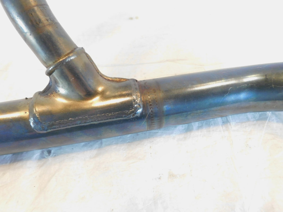 Harley Davidson Dyna Super Glide Low Rider Chrome Rear Exhaust Header Pipe - C3 Cycle
