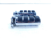 Harley Touring Dyna Sportster & Softail ISO Chrome & Rubber Footpeg Footrests - C3 Cycle