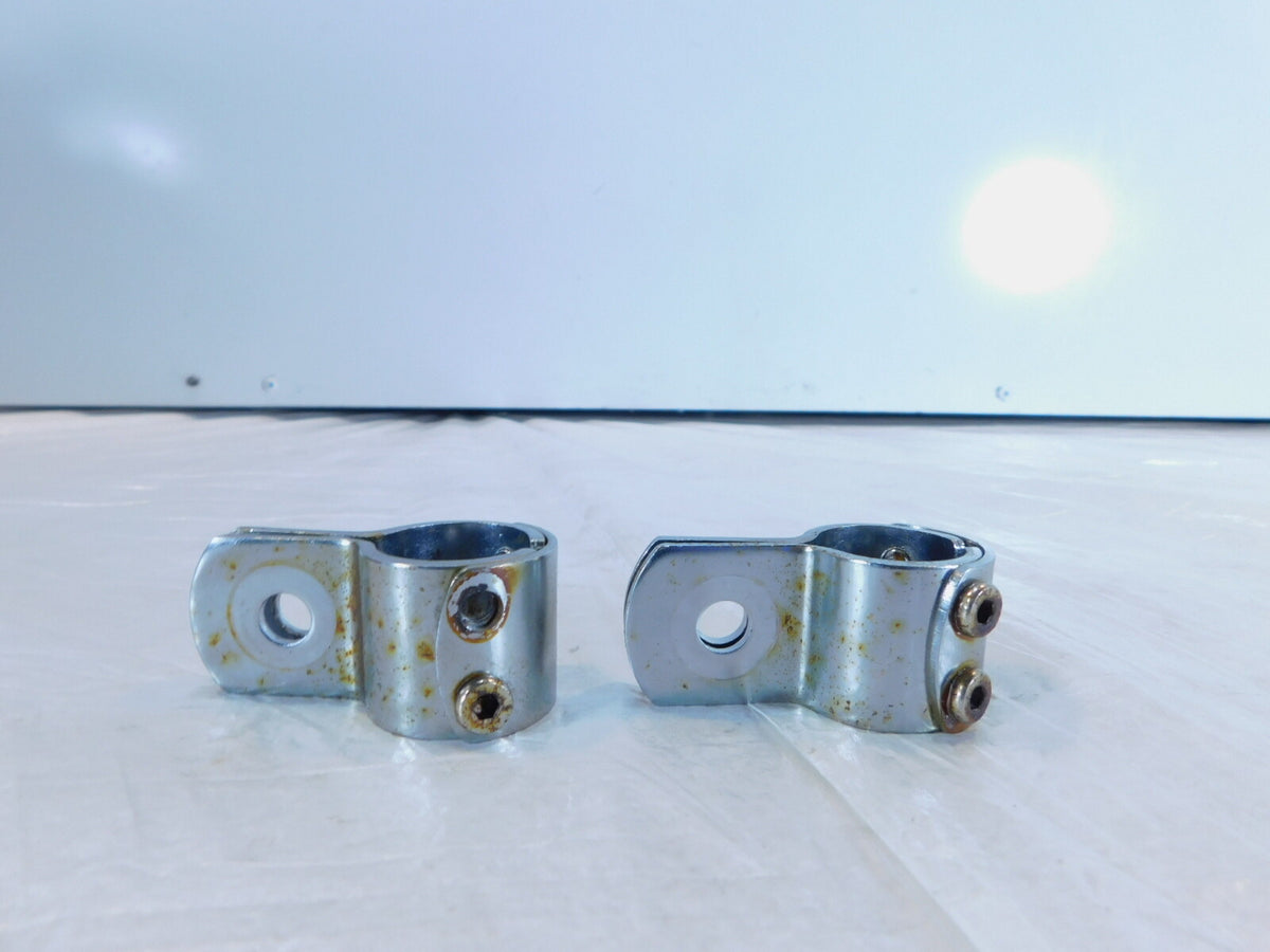 Harley Electra Glide & Road King Highway Footrest Footpeg Mount Clamp Brackets - C3 Cycle