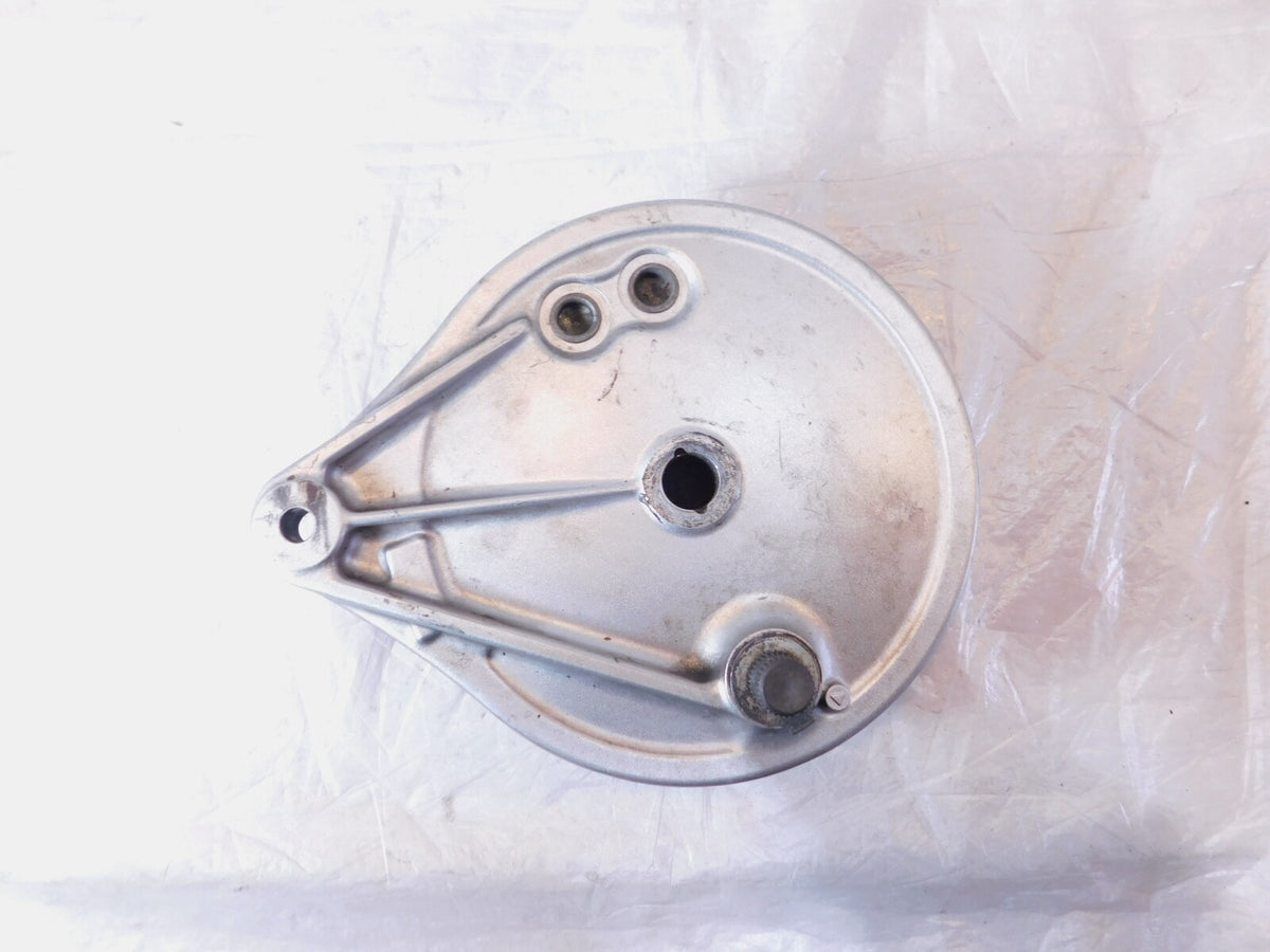 1983 83 Honda GL650 Silverwing CX650 Custom Rear Wheel Brake Panel Housing Plate - C3 Cycle