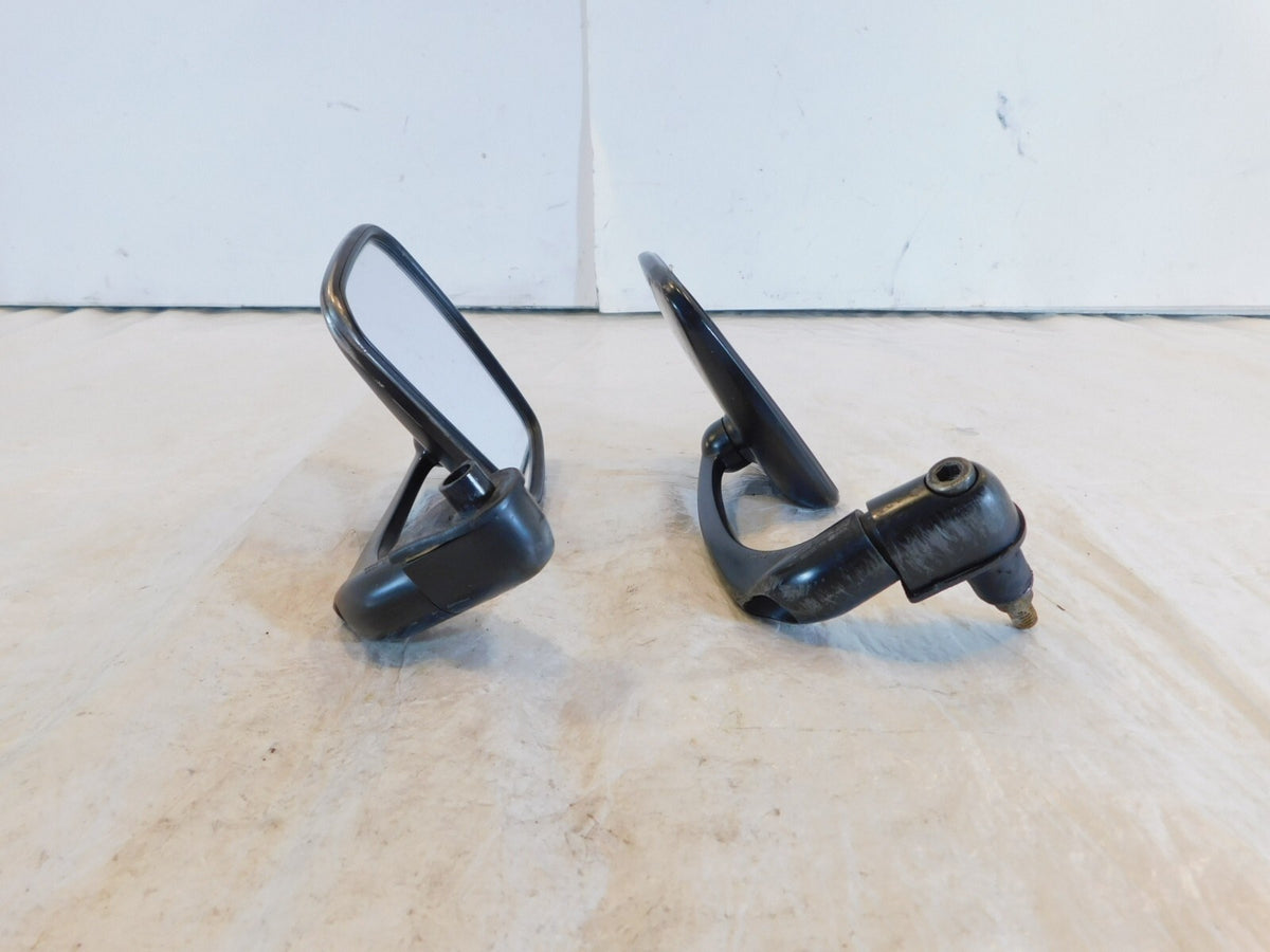 98-03 Triumph Thunderbird Sport 900 Pair Black Left Right Rear View Mirrors - C3 Cycle