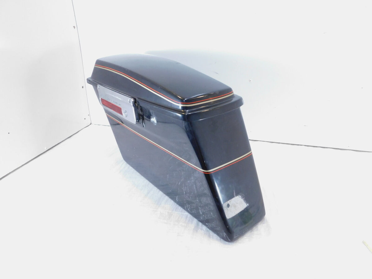 Harley Davidson Road King Street & Electra Glide Black Left Saddlebag - C3 Cycle