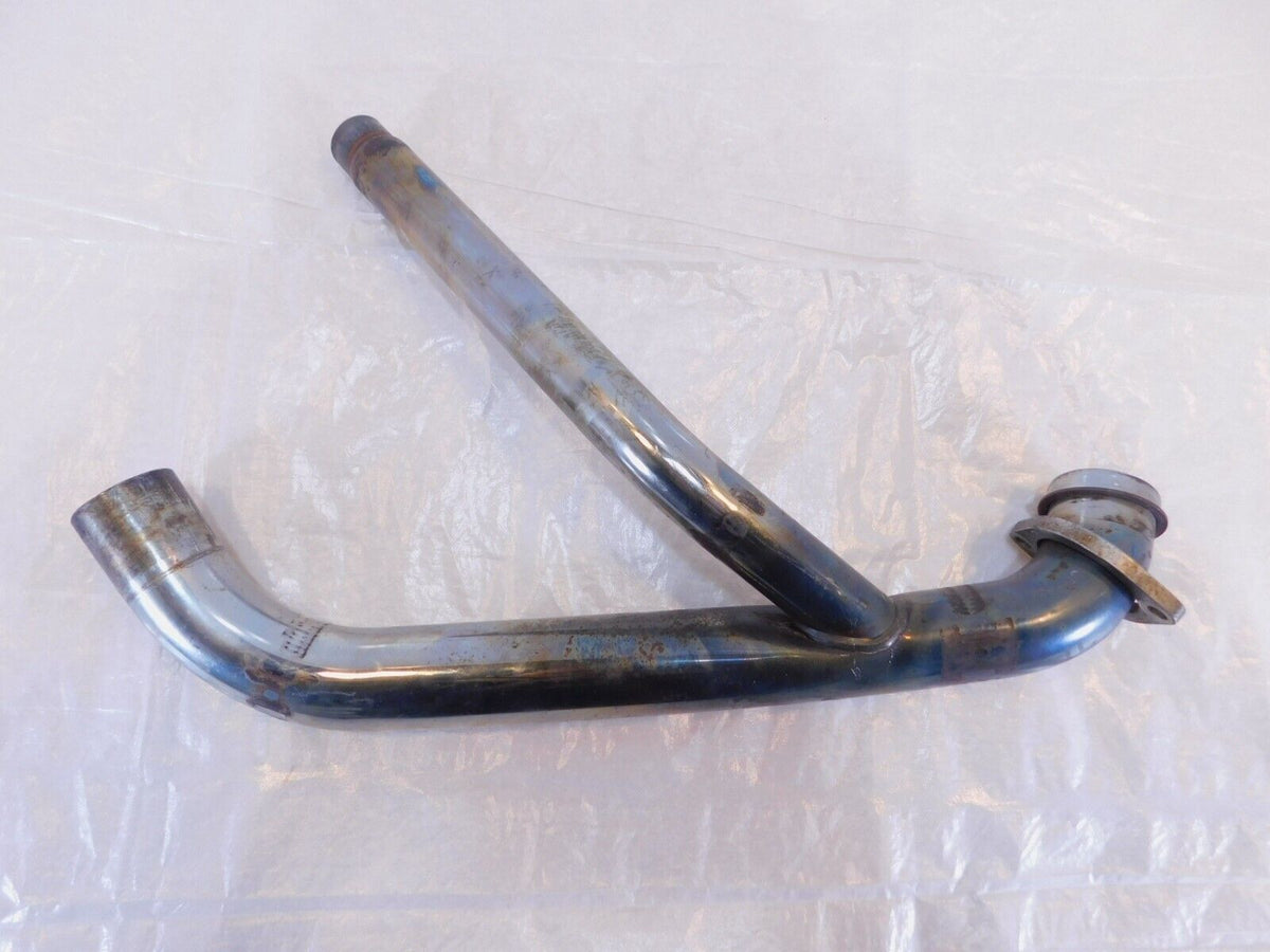 95-99 Harley Davidson Softail Heritage Classic Front Exhaust Header Pipe -Bent - C3 Cycle